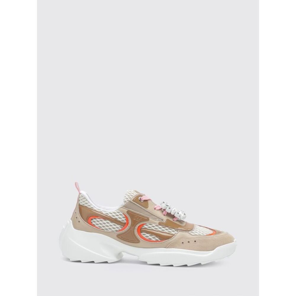 Roger Vivier Sneakers Woman Beige